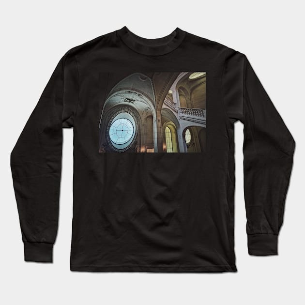 Louvre Palace hall Long Sleeve T-Shirt by psychoshadow